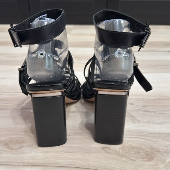 Vince Camuto Hicheny Cage Sandal in black - Picture 6 of 10